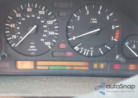 1994 BMW 740 Il Automatic из США, поврежденный, VIN WBAGD8320RDE90248